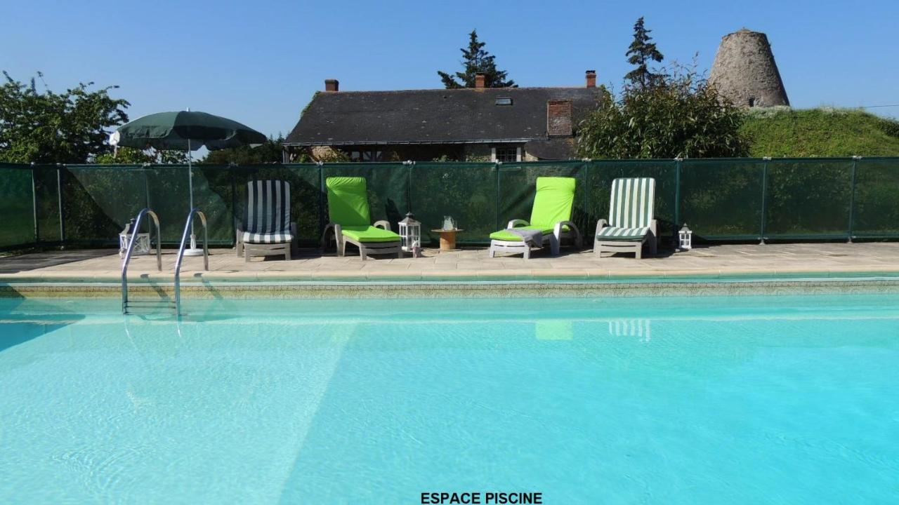 Gîte Hyrom 5 Places Moulin de la Placette Faye-d'Anjou Exterior foto